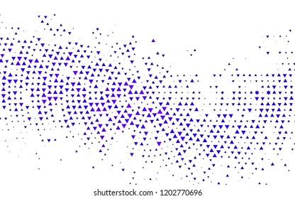 Light Multicolor, Rainbow vector cover in polygonal style. Beautiful illustration with triangles in nature style. Modern template for your landing page.
