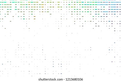 Light Multicolor, Rainbow vector cover with long lines. Shining colored illustration with narrow lines. The pattern can be used for websites.