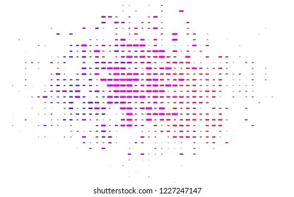 Light Multicolor, Rainbow vector cover with long lines. Decorative shining illustration with lines on abstract template. The template can be used as a background.