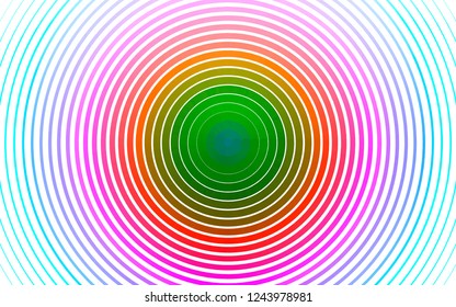 Light Multicolor, Rainbow vector cover with spots. Glitter abstract illustration with blurred drops of rain. Pattern for ads, booklets.