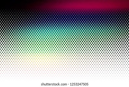 Light Multicolor, Rainbow vector cover in polygonal style. Modern abstract illustration with colorful rectangles. Best design for your ad, poster, banner.