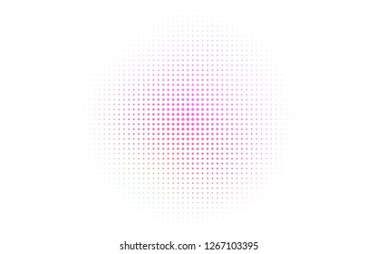 Light Multicolor, Rainbow vector cover with spots. Beautiful colored illustration with blurred circles in nature style. Pattern for ads, leaflets.