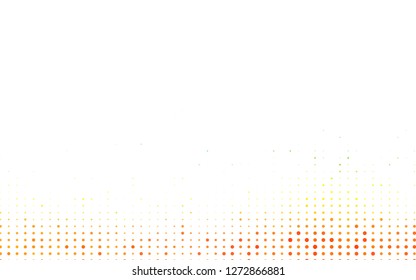 Light Multicolor, Rainbow vector cover with spots. Abstract illustration with colored bubbles in nature style. Template for your brand book.