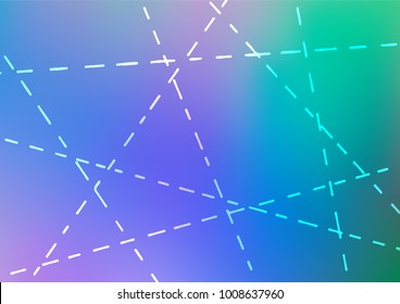Light Multicolor, Rainbow vector doodle blurred pattern. Colorful illustration in abstract style with doodles and Zen tangles. The completely new template can be used for your brand book.