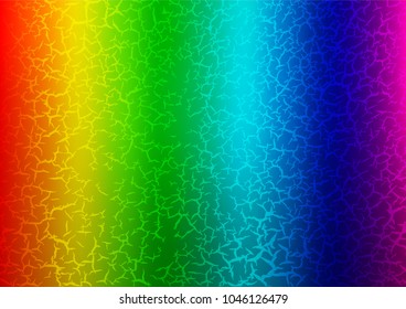 Light Multicolor, Rainbow vector doodle blurred template. Colorful illustration in abstract style with doodles and Zen tangles. A completely new template for your business design.