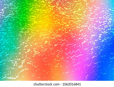 Light Multicolor, Rainbow vector doodle blurred texture. Glitter abstract illustration with doodles and Zen tangles. The elegant pattern can be used as a part of a brand book.