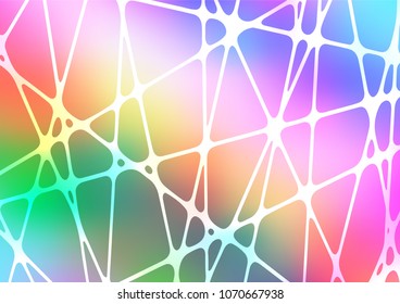 Light Multicolor, Rainbow vector doodle blurred background. Brand-new colored illustration in blurry style with doodles. The best blurred design for your business.