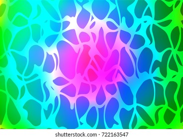 Light Multicolor, Rainbow vector doodle blurred texture. Sketchy hand drawn doodles on blurred background. The elegant pattern can be used as a part of a brand book.