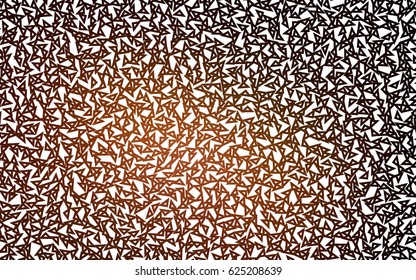 Light Multicolor, Rainbow vector geometric simple minimalistic background, which consist of triangles on white background. Triangular pattern with gradient for your business design. 