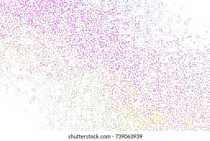 Light Multicolor, Rainbow vector geometric simple minimalistic background, which consist of triangles on white background. Triangular pattern with gradient for your business design. 