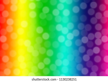 Light Multicolor, Rainbow vector glossy abstract background. A vague abstract illustration with gradient. The elegant pattern for brand book.