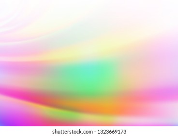 Light Multicolor, Rainbow vector glossy bokeh pattern. Shining colorful illustration in a Brand new style. The best blurred design for your business.