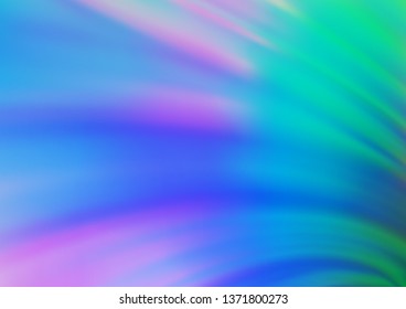 Light Multicolor, Rainbow vector glossy abstract background. An elegant bright illustration with gradient. A new texture for your design.