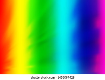 Light Multicolor, Rainbow vector glossy bokeh pattern. Creative illustration in halftone style with gradient. The template can be used for your brand book.