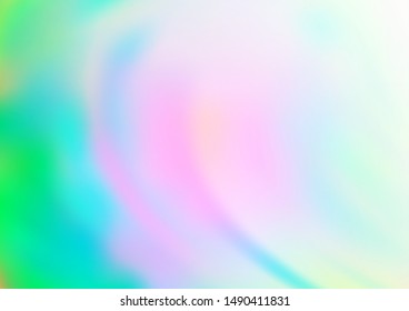 Light Multicolor, Rainbow vector glossy bokeh pattern. A completely new color illustration in a bokeh style. A new texture for your design.