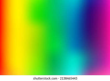Light Multicolor, Rainbow vector glossy abstract template. Colorful illustration in abstract style with gradient. Simple design for your business.