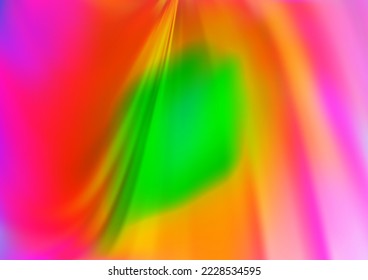 Light Multicolor, Rainbow vector glossy abstract background. Colorful illustration in abstract style with gradient. A new texture for your design.