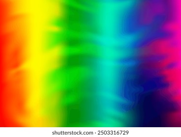 Light Multicolor, Rainbow vector glossy abstract template. Colorful illustration in blurry style with gradient. The elegant pattern for brand book.