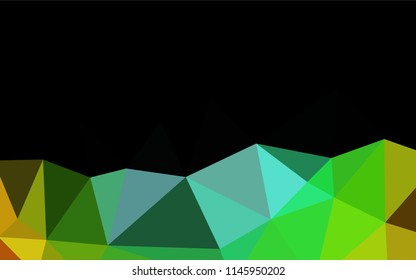 Light Multicolor, Rainbow vector hexagon mosaic texture. A vague abstract illustration with gradient. The completely new template can be used for your brand book.