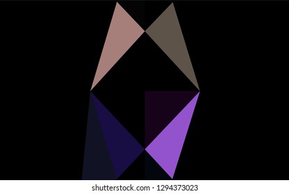 Light Multicolor, Rainbow vector hexagon mosaic cover. An elegant bright illustration with gradient. A completely new design for your business.