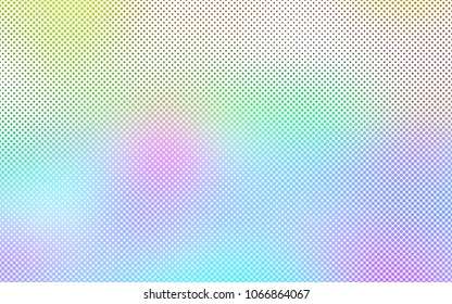 Light Multicolor, Rainbow vector  layout with circle shapes. Blurred decorative design in abstract style with bubbles. Beautiful design for your business natural advert.