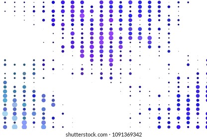 Light Multicolor, Rainbow vector  layout with circle shapes. Beautiful colored illustration with blurred circles in nature style. Beautiful design for your business natural advert.