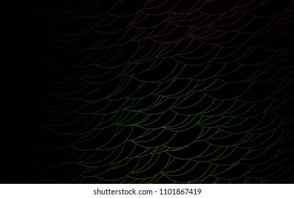 Light Multicolor, Rainbow vector  layout with circle shapes. Beautiful colored illustration with blurred circles in nature style. Beautiful design for your business natural advert.