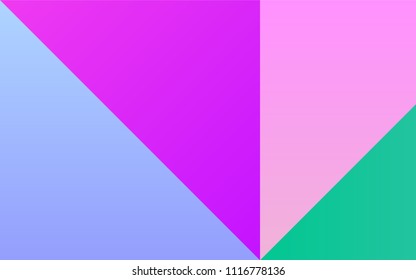 Light Multicolor, Rainbow vector layout with set of colors. Abstract palette with samples of rainbow colors. Set of colors for clever designers.