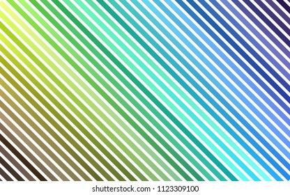 Light Multicolor, Rainbow vector layout with flat lines. Blurred decorative design in simple style with lines. The template can be used as a background.