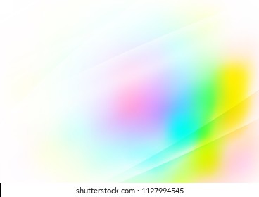 Light Multicolor, Rainbow vector layout with flat lines. Glitter abstract illustration with colored sticks. Best design for your ad, poster, banner.
