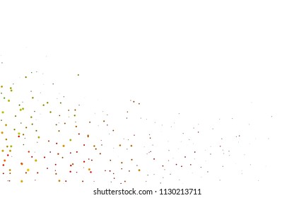 Light Multicolor, Rainbow vector  layout with circle shapes. Illustration with set of shining colorful abstract circles. Completely new template for your brand book.