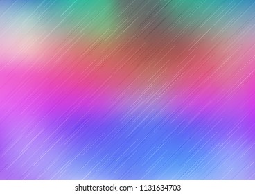 Light Multicolor, Rainbow vector layout with flat lines. Glitter abstract illustration with colored sticks. The pattern can be used for websites.
