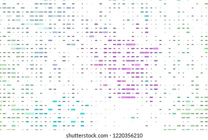 Light Multicolor, Rainbow vector layout with flat lines. Glitter abstract illustration with colored sticks. Best design for your ad, poster, banner.