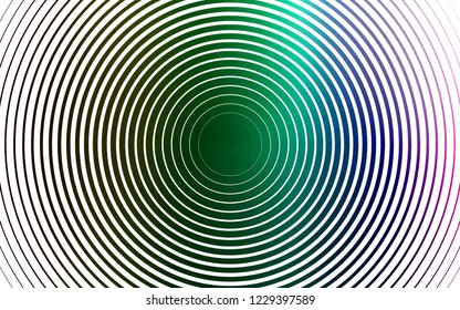 Light Multicolor, Rainbow vector layout with circle shapes. Blurred decorative design in abstract style with bubbles. Pattern for beautiful websites.