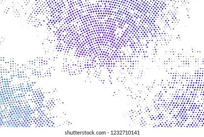 Light Multicolor, Rainbow vector layout with circle shapes. Blurred decorative design in abstract style with bubbles. Template for your brand book.
