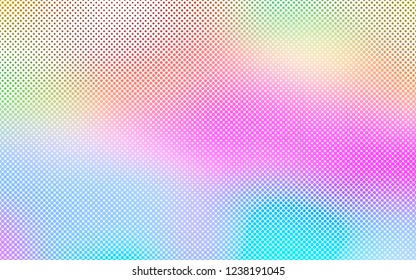 Light Multicolor, Rainbow vector  layout with circle shapes. Blurred decorative design in abstract style with bubbles. Beautiful design for your business natural advert.