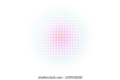 Light Multicolor, Rainbow vector layout with circle shapes. Blurred decorative design in abstract style with bubbles. Design for posters, banners.