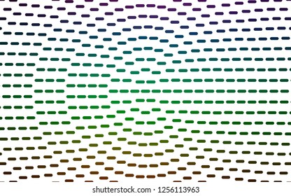 Light Multicolor, Rainbow vector layout with flat lines. Glitter abstract illustration with colored sticks. Pattern for websites, landing pages.