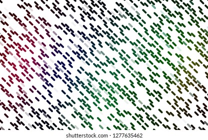 Light Multicolor, Rainbow vector layout with flat lines. Shining colored illustration with narrow lines. Best design for your ad, poster, banner.
