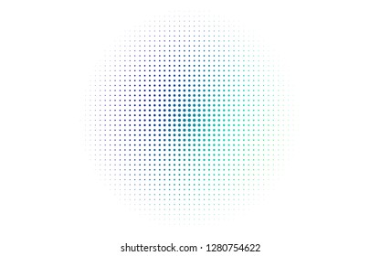 Light Multicolor, Rainbow vector layout with circle shapes. Abstract illustration with colored bubbles in nature style. Pattern for beautiful websites.