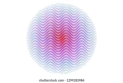 Light Multicolor, Rainbow vector layout with flat lines. Shining illustration with lines on abstract template. Pattern for ads, posters, banners.