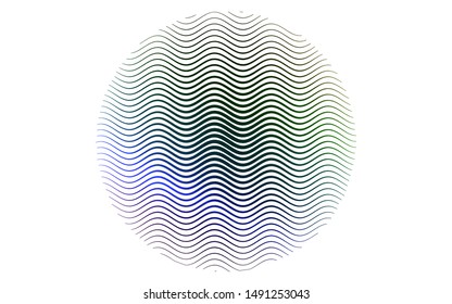 Light Multicolor, Rainbow vector layout with flat lines. Blurred decorative design in simple style with lines. Pattern for ads, posters, banners.