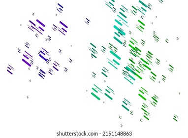 Light Multicolor, Rainbow vector layout with flat lines. Decorative shining illustration with lines on abstract template. Best design for your ad, poster, banner.