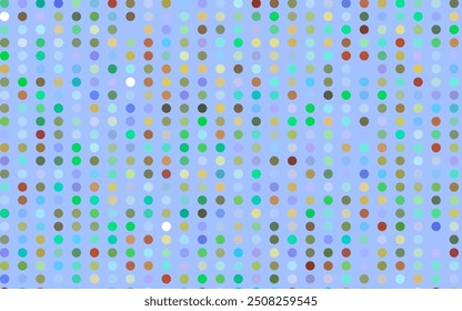 Light Multicolor, Rainbow vector layout with circle shapes. Illustration with set of shining colorful abstract circles. Pattern for beautiful websites.