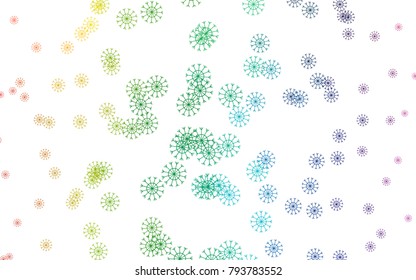 Light Multicolor, Rainbow vector layout with bright snowflakes. Shining colored illustration with snow in christmas style. The template can be used as a new year background. Light Multicolor, Rainbow vector layout with bright snowflakes. Shining colored illustration with snow in christmas style. The template can be used as a new year background.