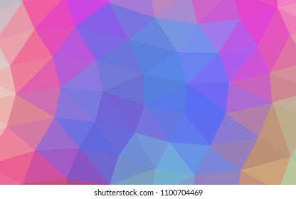 Light Multicolor, Rainbow vector low poly low poly. Shining colored illustration in a Brand new style. The best triangular design for your business.