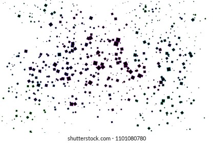 Light Multicolor, Rainbow vector low poly background. A sample with a polygonal design. Illustration in polygonal style with repeating squares