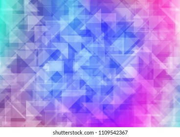 Light Multicolor, Rainbow vector low poly low poly. Colorful illustration in abstract style with gradient. The best triangular design for your business.