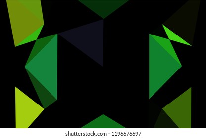 Light Multicolor, Rainbow vector low poly cover. Colorful illustration in abstract style with gradient. The elegant pattern can be used as part of a brand book.