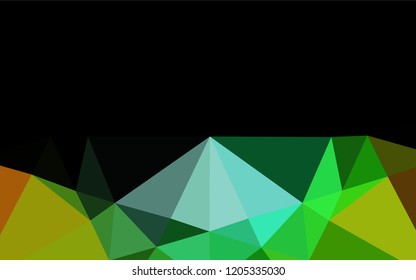 Light Multicolor, Rainbow vector low poly layout. Creative geometric illustration in Origami style with gradient. The completely new template can be used for your brand book.